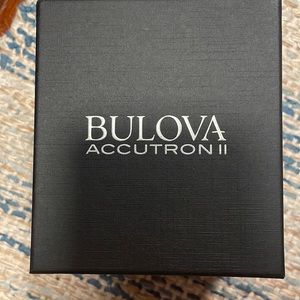 Rose Gold Unisex Bulova Accutron II. New in box with tags. Extra links included.